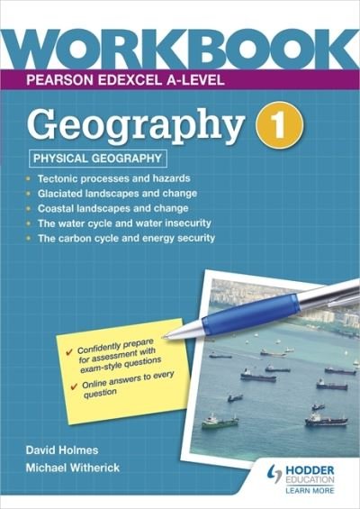 Cover for David Holmes · Pearson Edexcel A-level Geography Workbook 1: Physical Geography (Paperback Book) (2021)