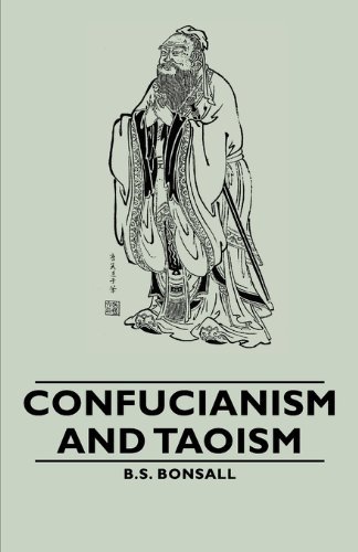 Cover for B.s. Bonsall · Confucianism and Taoism (Great Religions of the East) (Paperback Book) (2007)