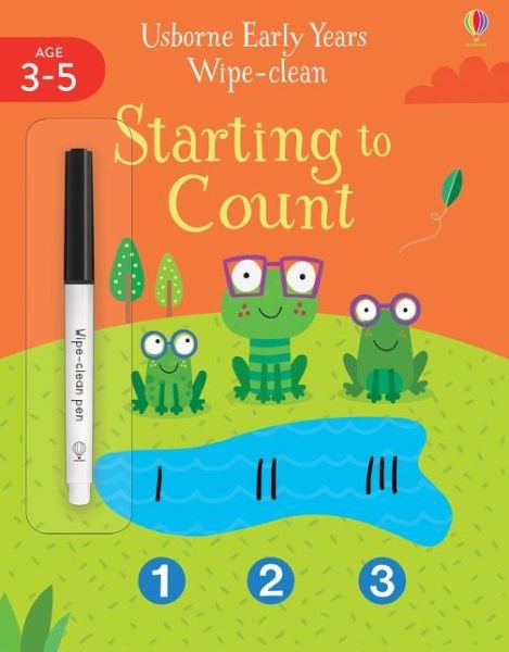 Cover for Jessica Greenwell · Early Years Wipe-Clean Starting to Count - Usborne Early Years Wipe-clean (Paperback Bog) (2020)