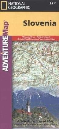 Cover for National Geographic Maps · Slovenia: Travel Maps International Adventure Map (Kartor) (2022)