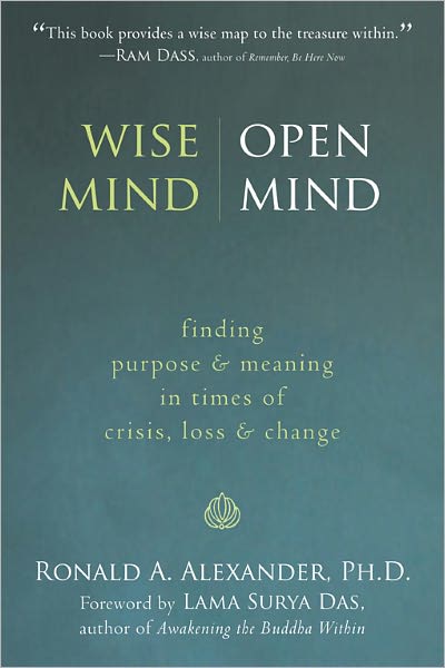 Cover for Ronald Alexander · Wise Mind, Open Mind: Finding Purpose and Meaning in Times of Crisis, Loss, and Change (Taschenbuch) (2009)