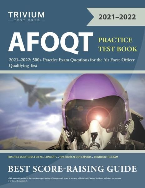 AFOQT Practice Test Book 2021-2022 - Tbd - Livros - Trivium Test Prep - 9781635309430 - 19 de outubro de 2020