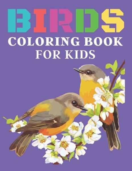 Cover for Ziboin Press Point · Birds Coloring Book for kids (Taschenbuch) (2020)