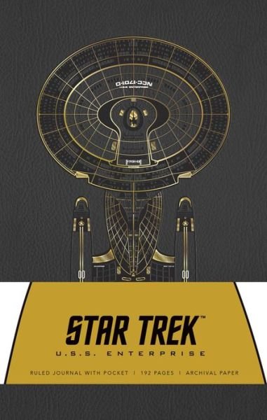 Star Trek Hardcover Ruled Journal: U.S.S. Enterprise - Insight Editions - Böcker - Insight Editions - 9781683832430 - 2 januari 2019