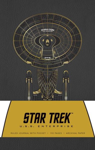 Star Trek Hardcover Ruled Journal: U.S.S. Enterprise - Insight Editions - Bøger - Insight Editions - 9781683832430 - 2. januar 2019