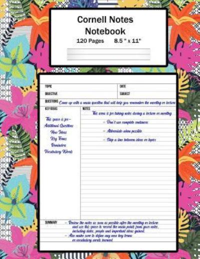 Cover for Cricket Creek Creatives · Cornell Notes Notebook (Paperback Book) (2018)