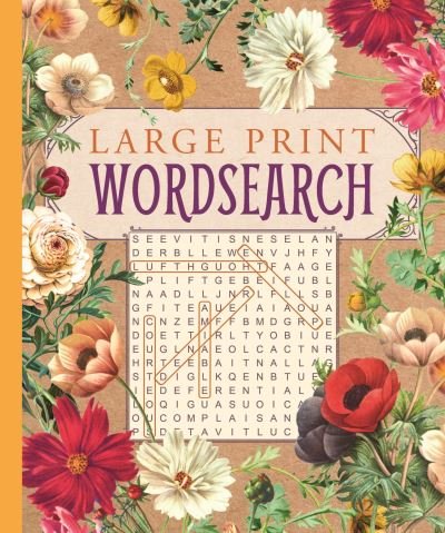 Cover for Eric Saunders · Large Print Wordsearch (Paperback Book) (2024)