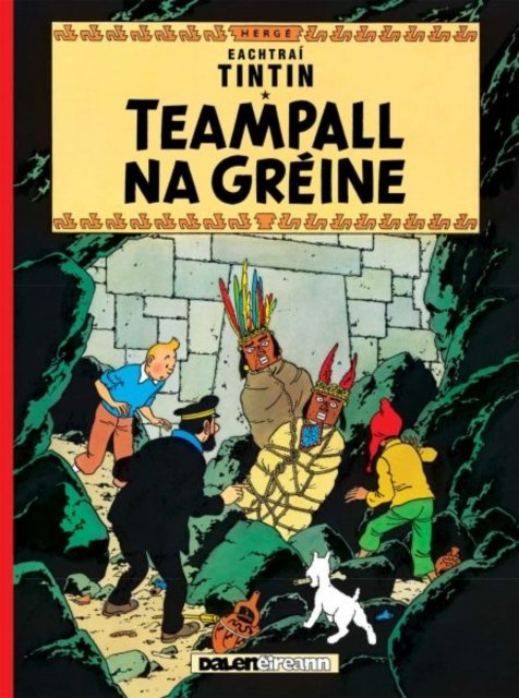 Cover for Herge · Teampall Na Greine (Tintin i Ngaeilge / Tintin in Irish) (Paperback Book) (2022)