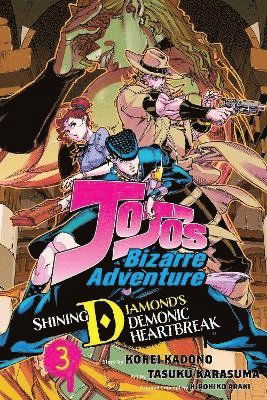 Cover for JoJo's Bizarre Adventure: Shining Diamond's Demonic Heartbreak, Vol. 3 (Paperback Book) (2025)