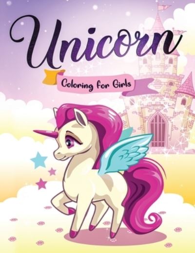 Cover for Harper Hall · Unicorn Coloring Book (Paperback Book) (2019)