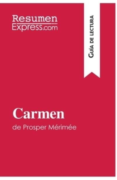 Cover for Natacha Cerf · Carmen de Prosper Merimee (Guia de lectura) (Paperback Book) (2016)