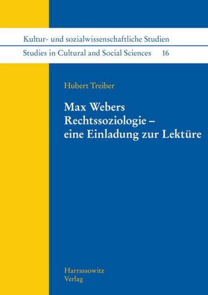 Max Webers Rechtssoziologie - e - Treiber - Books -  - 9783447108430 - July 19, 2017