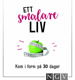 Cover for Ett smalare liv : kom i form på 30 dagar (Book) (2022)