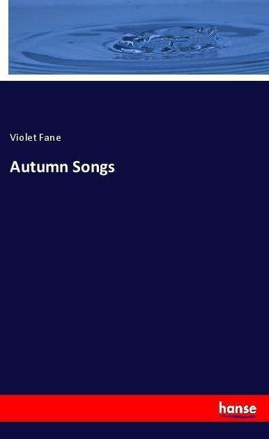 Cover for Fane · Autumn Songs (Book)