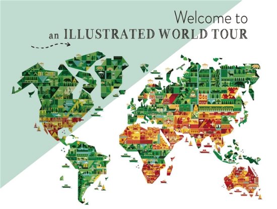 Cover for Eva Minguet · Welcome to an Illustrated World Tour (Hardcover Book) (2022)