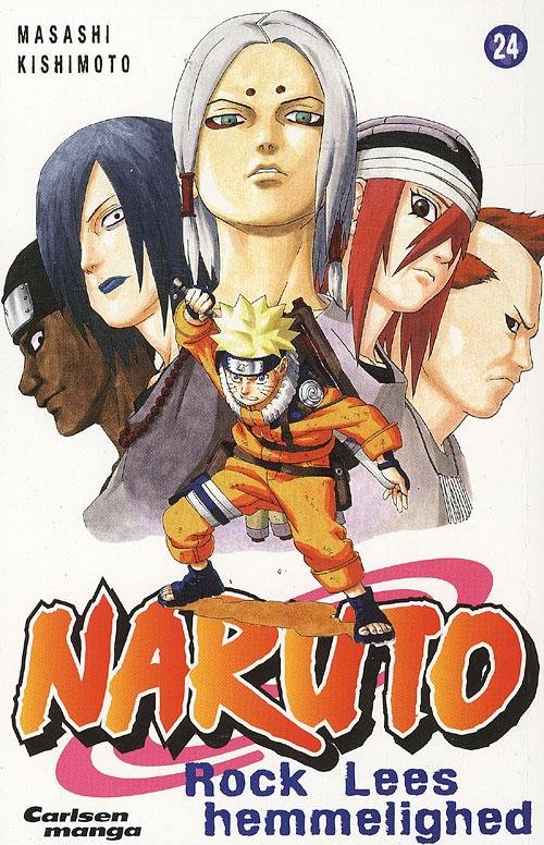 Cover for Masashi Kishimoto · Naruto¤Carlsen manga, 24: Naruto 24: Rock Lees hemmelighed (Hæftet bog) [1. udgave] (2008)