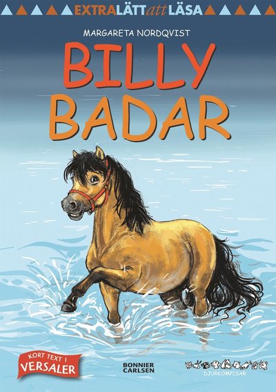 Djurkompisar: Billy badar - Margareta Nordqvist - Bücher - Bonnier Carlsen - 9789178033430 - 27. Dezember 2018