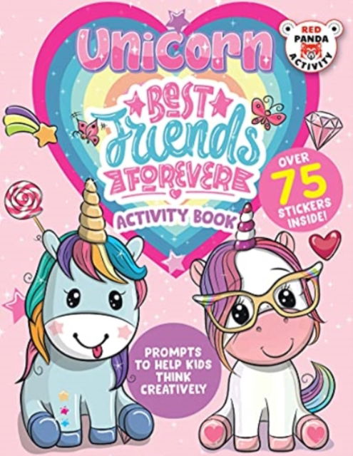 Cover for Red Panda · Unicorn Best Trends forever activity book (Paperback Book) (2021)