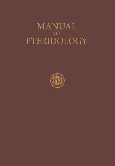 Frans Verdoorn · Manual of Pteridology (Paperback Book) [Softcover reprint of the original 1st ed. 1938 edition] (1938)