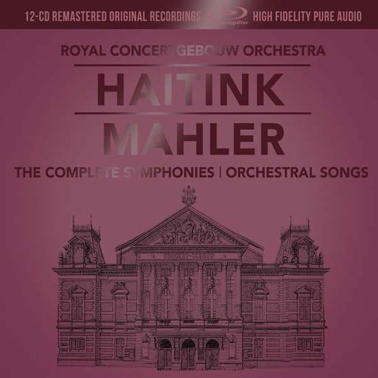 Cover for Mahler / Haitink / Royal Concertgebouw Orchestra · Symphonies &amp; Song Cycles (CD) [Limited edition] (2019)