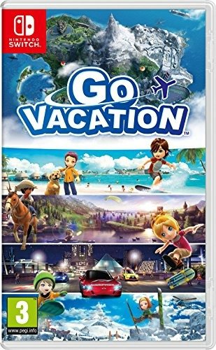 Cover for Switch · Go Vacation (PS4) (2019)