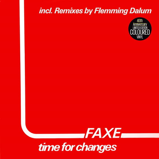 Cover for Faxe · Time For Changes (LP) [Limited edition] (2023)
