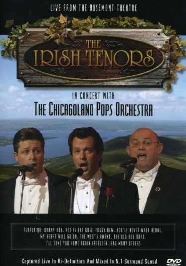 Cover for Irish Tenors · In Concert W. Chicago Pops Orchestra (DVD) (2006)