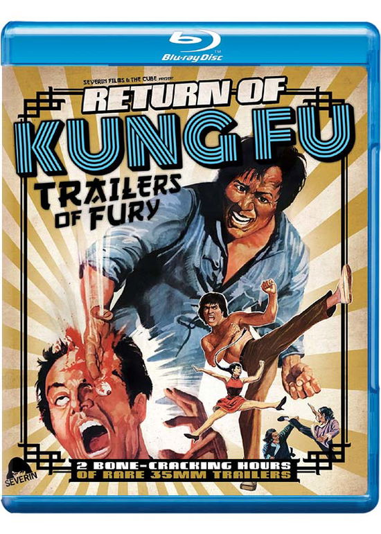 Cover for Blu-ray · Return of Kung Fu Trailers of Fury (Blu-ray) (2020)