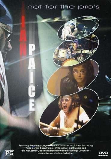 Cover for Paice,ian / Deep Purple · Not for the Pros (DVD) (2002)