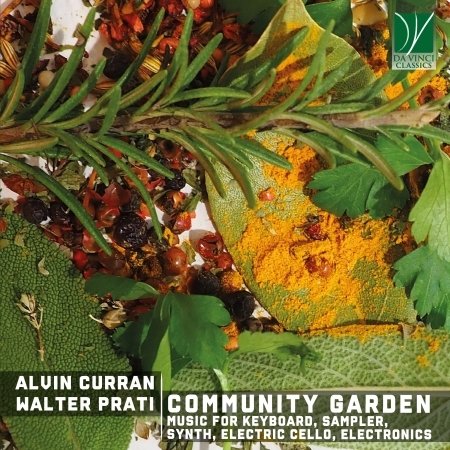 Cover for Curran, Alvin &amp; Walter Prati · Community Garden - Music For Keyboard (CD) (2021)