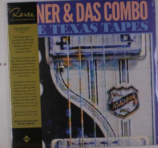 Cover for Rainer Ptacek · The Texas Tapes (LP) [Coloured edition] (2017)