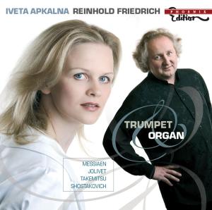 Cover for Messiaen / Shostakovich / Friedrich / Apkalina · Trumpet &amp; Organ (CD) (2008)