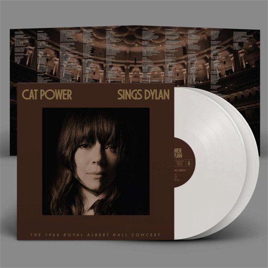 Cover for Cat Power · Cat Power Sings Dylan: The 1966 Royal Albert Hall Concert (LP) [Limited White Vinyl edition] (2023)