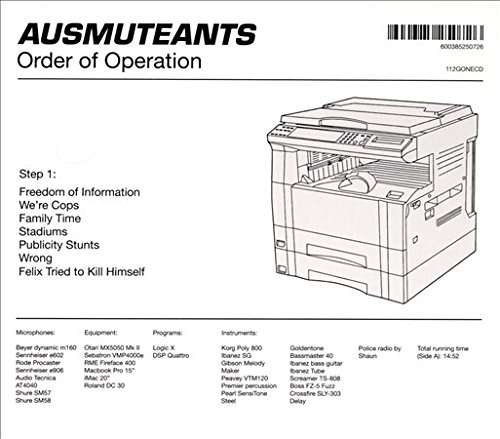 Cover for Ausmuteants · Order of Operation (LP) (2014)