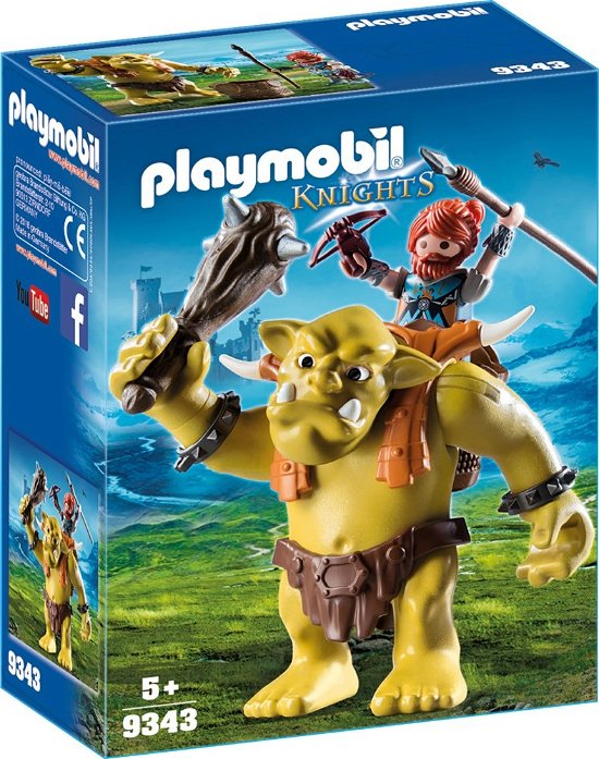 Cover for Playmobil · 9343 - Riesentroll Mit Zwergenrucksack (Spielzeug) (2019)