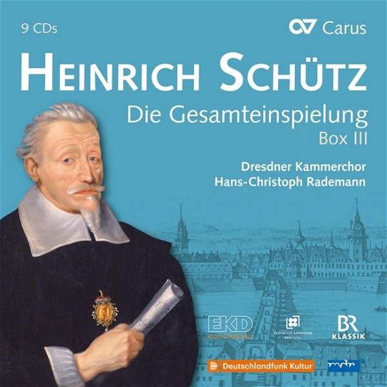 Cover for Schutz / Dresdner Kammerchor / Rademann · Complete Recording Box III (CD) (2019)