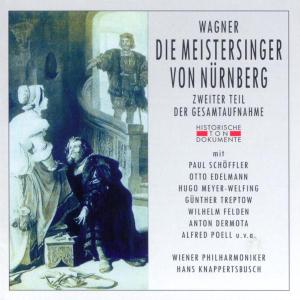 Cover for R. Wagner · Die Meistersinger -2- Von Nurnberg (CD) (2003)