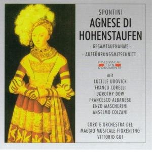 Cover for G. Spontini · Agnese Di Hohenstaufen (CD) (2005)