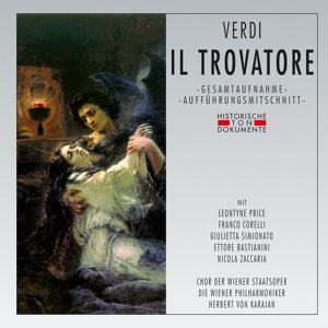 Il Trovatore Salzburg live 1962 - Karajan / Corelli / Price / Bastianini / Simionato - Musik - CANTUS LINE - 4032250172431 - 8. november 2019
