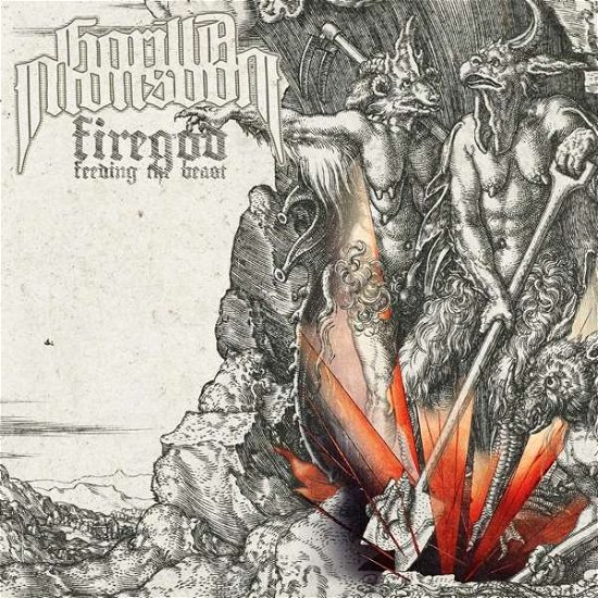 Cover for Gorilla Monsoon · Firegod - Feeding the Beast (White) (LP) (2018)