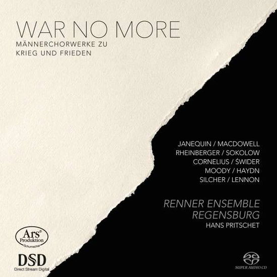 War No More - Til minde om de døde i 1. verdenskrig - Renner Ensemble Regensburg / Pritschet - Musik - DAN - 4260052382431 - 7. Februar 2018