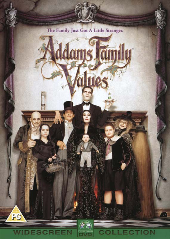 Addams Family Values DVD 2019