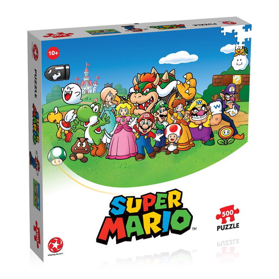 Cover for Nintendo: Super Mario · Mario And Friends Puzzle 500 Pz (MERCH)