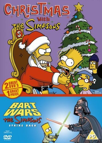 Cover for The Simpsons · Simpsons Christmas Double Pack Christmas With The Simpsons / bart Wars (DVD) (2003)