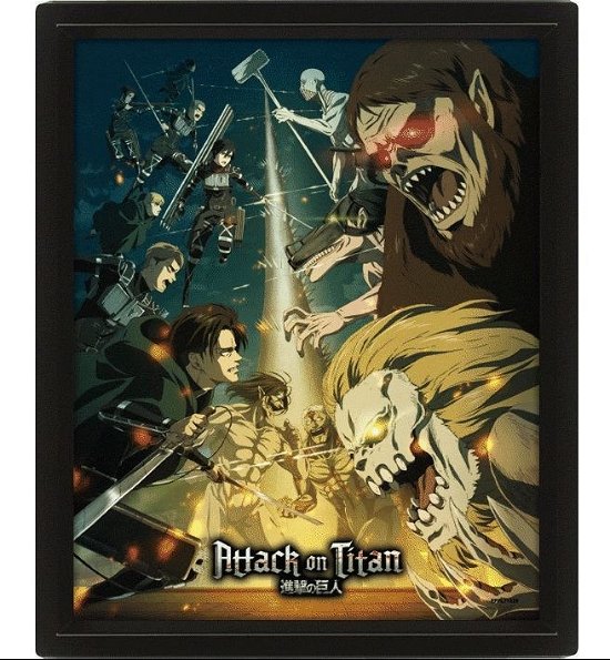 Cover for Attack on Titan Lenticular Poster 3D (MERCH)