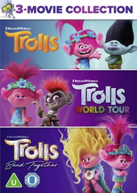 Cover for Trolls 3 · Trolls 3 - Movie Collection (DVD) (2024)