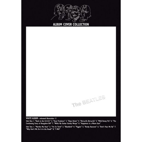 Cover for The Beatles · The Beatles Postcard: White Album (Standard) (Postcard)