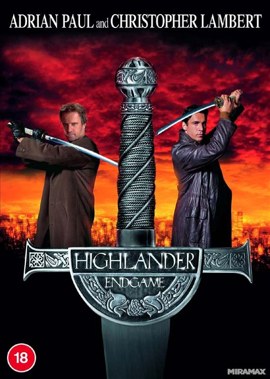 Highlander IV: Endgame [DVD] [2020] - Fox - Film - MIRAMAX - 5056453200431 - 18. oktober 2022