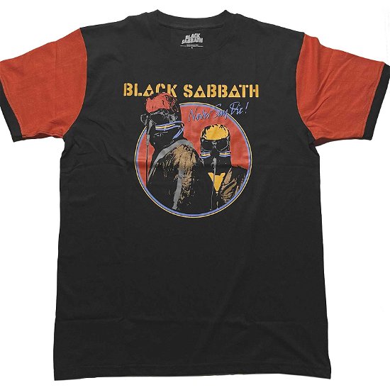 Black Sabbath Unisex Ringer T-Shirt: Never Say Die - Black Sabbath - Mercancía -  - 5056561053431 - 