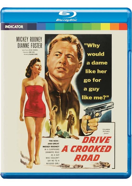 Cover for Richard Quine · Drive A Crooked Road (Blu-ray) (2022)